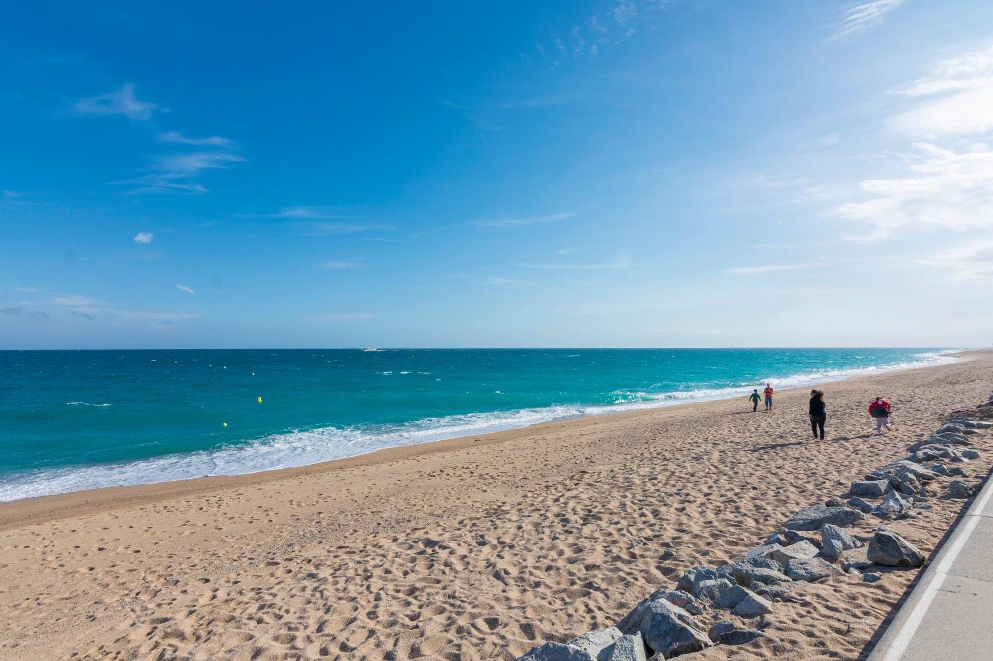 Homeholidaysrentals Atico Ocean Pineda de Mar Eksteriør billede